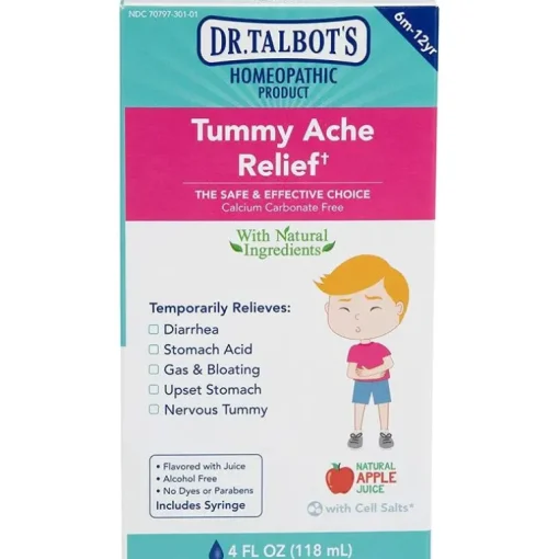 Nuby - 4 Oz Homeopathic Dr Talbots Tummy Ache Relief