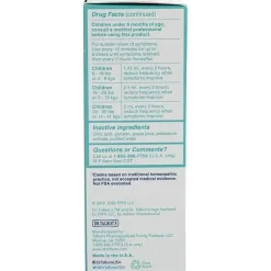 Nuby - 4 Oz Homeopathic Dr Talbots Mucus And Cold Relief