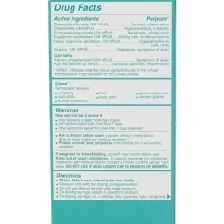 Nuby - 4 Oz homeopático Dr Talbots dor e alívio da febre