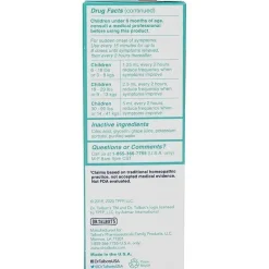 Nuby - 4 Oz homeopático Dr Talbots dor e alívio da febre