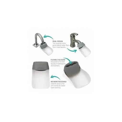 Nuby - 2 Pk Extensor de Torneira Ajustável
