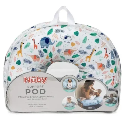 Nuby - Almofada de apoio para bebês e amamentação do Dr. Talbot | Selva