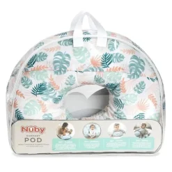 Nuby - Almofada de apoio para bebês e amamentação do Dr. Talbot | Tropical