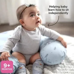 Nuby - Almofada de apoio para bebês e amamentação do Dr. Talbot | Tropical