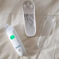 Nuby - Aspirador nasal elétrico do Dr. Talbot com limpadores de nariz e ouvidos de 2 unidades