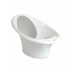 Nuby - Banheira compacta do Dr. Talbot com copo para enxágue, cinza