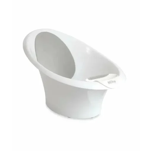 Nuby - Banheira compacta do Dr. Talbot com copo para enxágue, cinza