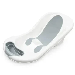 Nuby - Banheira de bebê cinza com espuma Eva
