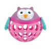 Nuby - brinquedo de chocalho animal Silly Shakers, coruja