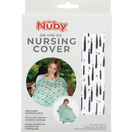 Nuby - capa de enfermagem 5 em 1, pinceladas