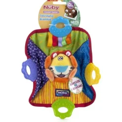 Nuby - Cobertor de pelúcia para dentição