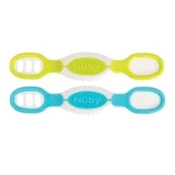 Nuby - Colheres Nuby Dip &amp; Scoop, 2 unidades, neutras