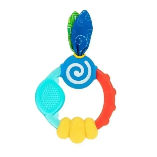 Nuby - conjunto combinado de mordedor, 1 mordedor maluco e 2 mastigáveis