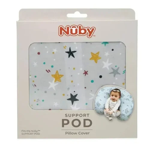 Nuby - Dr Talbots Conjunto de capas de almofadas de enfermagem com estampa de estrelas