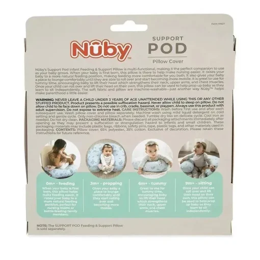 Nuby - Dr Talbots Conjunto de capas de almofadas de enfermagem com estampa de estrelas