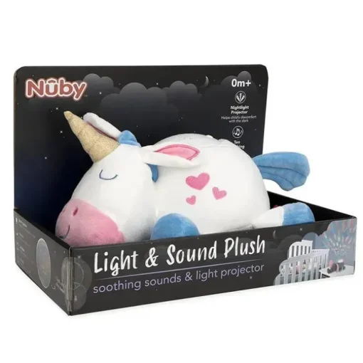 Nuby - Dr Talbots Unicorn Plush Night Light
