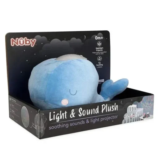 Nuby - Dr Talbots Whale Plush Night Light