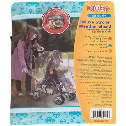 Nuby - Escudo Meteorológico do Carrinho Deluxe