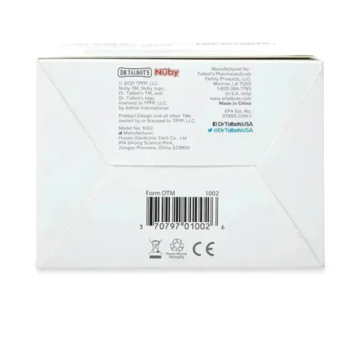 Nuby - Esterilizador Portátil Uv-C, Branco