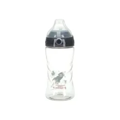 Nuby - Garrafa esportiva Sip-It Sport com bico macio, foguete