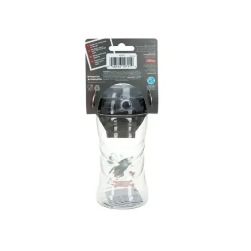 Nuby - Garrafa esportiva Sip-It Sport com bico macio, foguete