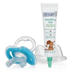 Nuby - Gel calmante natural do Dr. Talbot + goma - EEZ Teether