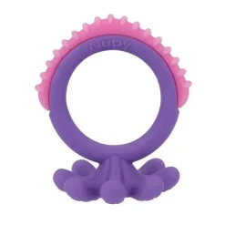 Nuby - Geo Zoos de 1 pacote, variados | Elefante, girafa, polvo e zebra