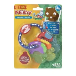 Nuby - Ice Gel Teether Keys Neutro