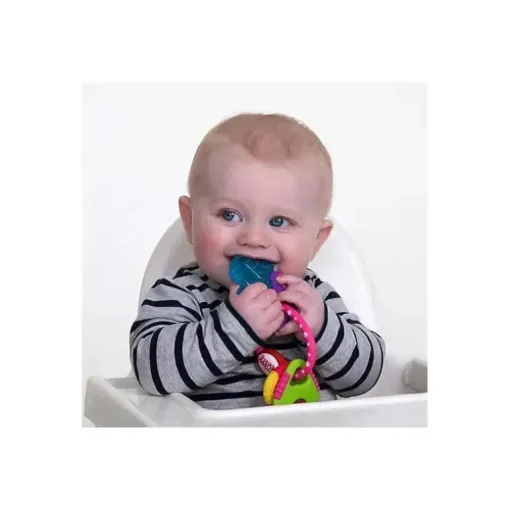 Nuby - Ice Gel Teether Keys Rosa