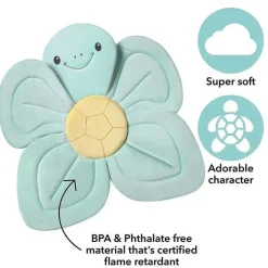 Nuby - Inserção de pia de banho de bebê tartaruga de banho