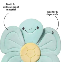 Nuby - Inserção de pia de banho de bebê tartaruga de banho