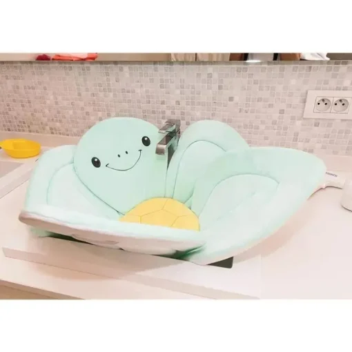 Nuby - Inserção de pia de banho de bebê tartaruga de banho