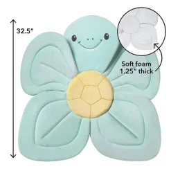 Nuby - Inserção de pia de banho de bebê tartaruga de banho