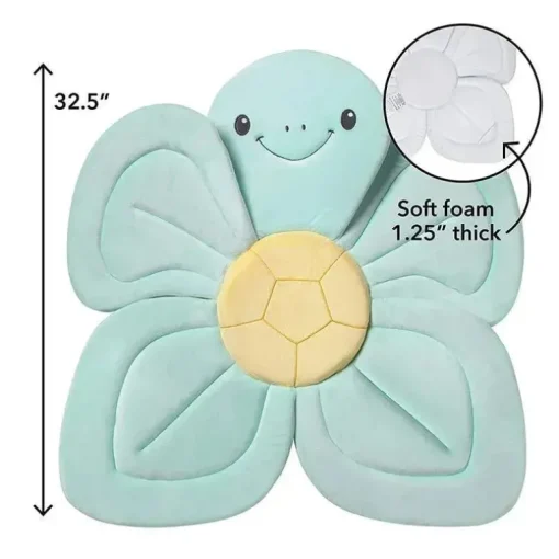 Nuby - Inserção de pia de banho de bebê tartaruga de banho