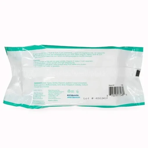 Nuby - Lenços umedecidos totalmente naturais para bebês e gengivas 48 ct