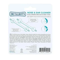 Nuby - Limpador de ouvido e nariz 2Pk com estojo, menino