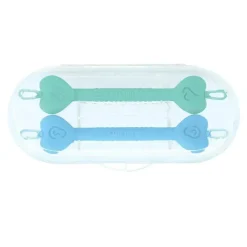 Nuby - Limpador de ouvido e nariz 2Pk com estojo, menino