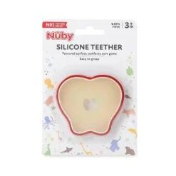 Nuby - Mordedor de frutas de silicone