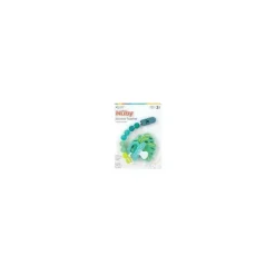 Nuby - Mordedor de Silicone 1Pk com Pacifinder de Contas de Silicone, Estojo Misto