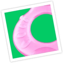 Nuby - Passo 1 Mordedor de Silicone Macio, Rosa