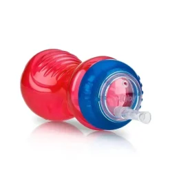 Nuby - 1Pk 10Oz Ns Flexi Straw Cup, cores sortidas