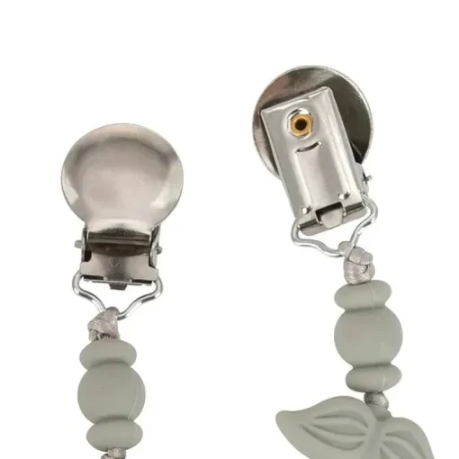 Nuby - Silicone Pacifinder Clipe para Chupeta, Bigode