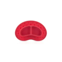 Nuby - Tapete de alimentação de silicone seccionado, cores sortidas