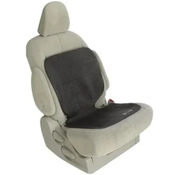 Nuby - Tapete de proteção para assento de carro infantil On The Go em preto