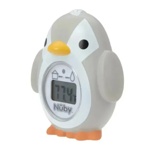 Nuby - Termômetro de banho para bebês pinguim