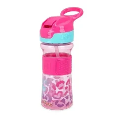 Nuby - Thirsty Kids 12 Oz Flip-It Reflex Refletor Copo com Bico Macio, Rosa