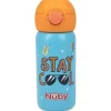 Nuby - Thirsty Kids Aço Inoxidável Flip It Active