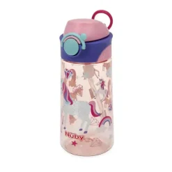Nuby - Thirsty Kids Flip It Bolt, Unicórnio