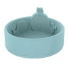 Nuby - Tigela de Alimentação de Baleias em Silicone - Azul