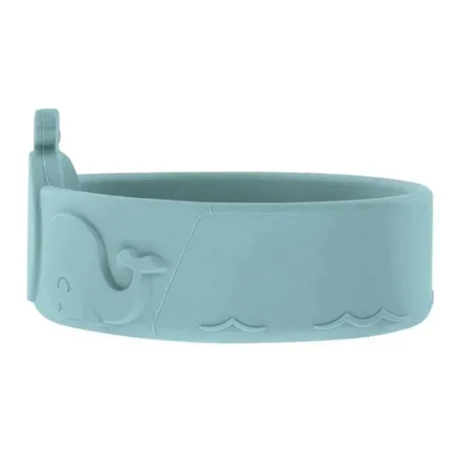 Nuby - Tigela de Alimentação de Baleias em Silicone - Azul